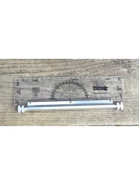 Vintage Weems & Plath Compact Parallel Plotter Item #060 -8 1/8" roller boating